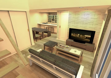 新築住宅の3Dシミュレーション